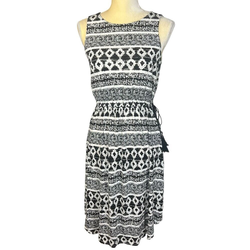 Ann Taylor Loft Women’s Dress Size XSmall Sleeveless Black Stretch Casual Summer